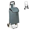 relaxdays Einkaufstaschen & -Trolleys<Einkaufstrolley in Grau