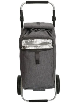 Beagles Einkaufstaschen & -Trolleys<Einkaufstrolley in Grau - (B)32 x (H)54 x (T)24 cm