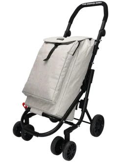 Beagles Einkaufstaschen & -Trolleys<Einkaufstrolley in Grau - (B)60 x (H)113 x (T)40 cm