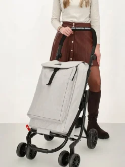 Beagles Einkaufstaschen & -Trolleys<Einkaufstrolley in Grau - (B)60 x (H)113 x (T)40 cm