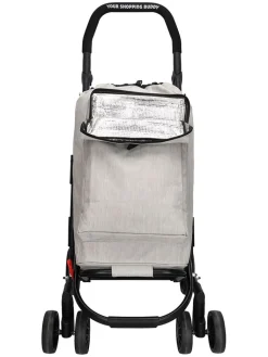 Beagles Einkaufstaschen & -Trolleys<Einkaufstrolley in Grau - (B)60 x (H)113 x (T)40 cm