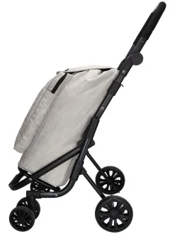 Beagles Einkaufstaschen & -Trolleys<Einkaufstrolley in Grau - (B)60 x (H)113 x (T)40 cm