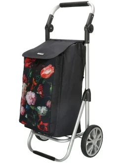 Beagles Einkaufstaschen & -Trolleys<Einkaufstrolley in Schwarz - (B)41 x (H)100 x (T)36 cm