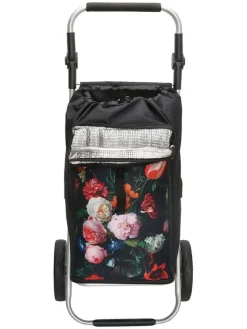 Beagles Einkaufstaschen & -Trolleys<Einkaufstrolley in Schwarz - (B)41 x (H)100 x (T)36 cm