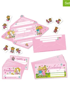 Lutz Mauder Partyzubehör & -Dekoration<Einladungs-Set "Prinzessin Miabella" in Rosa