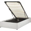 Beliani Betten & Matratzen<Einzelbett DINAN in Grau - (W) 97 x (H) 31 x (L) 214 cm