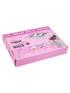 Stoneline Koch- & Backutensilien<Eisplatte für Hausgemachte Eiscreme Speiseeis in Rosa