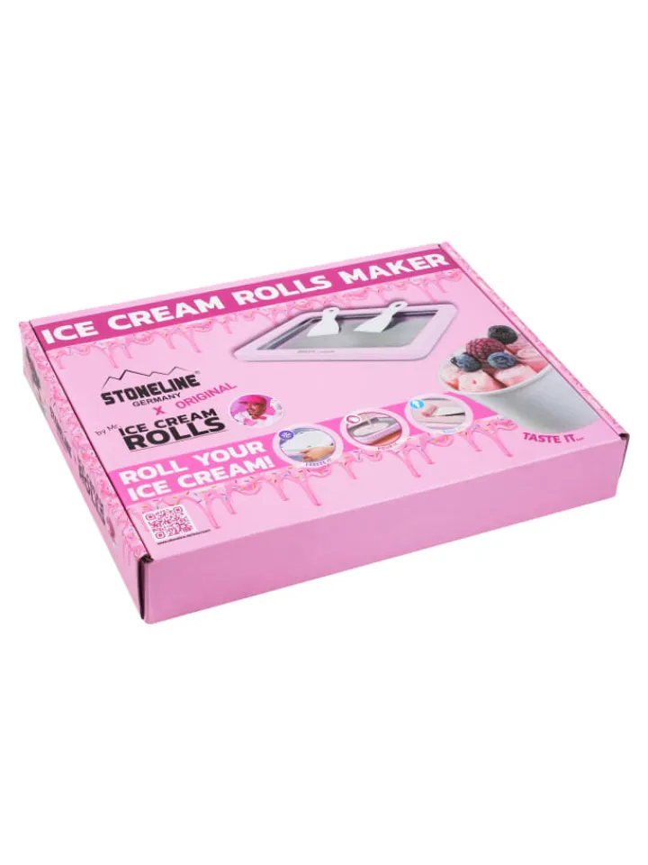 Stoneline Koch- & Backutensilien<Eisplatte für Hausgemachte Eiscreme Speiseeis in Rosa