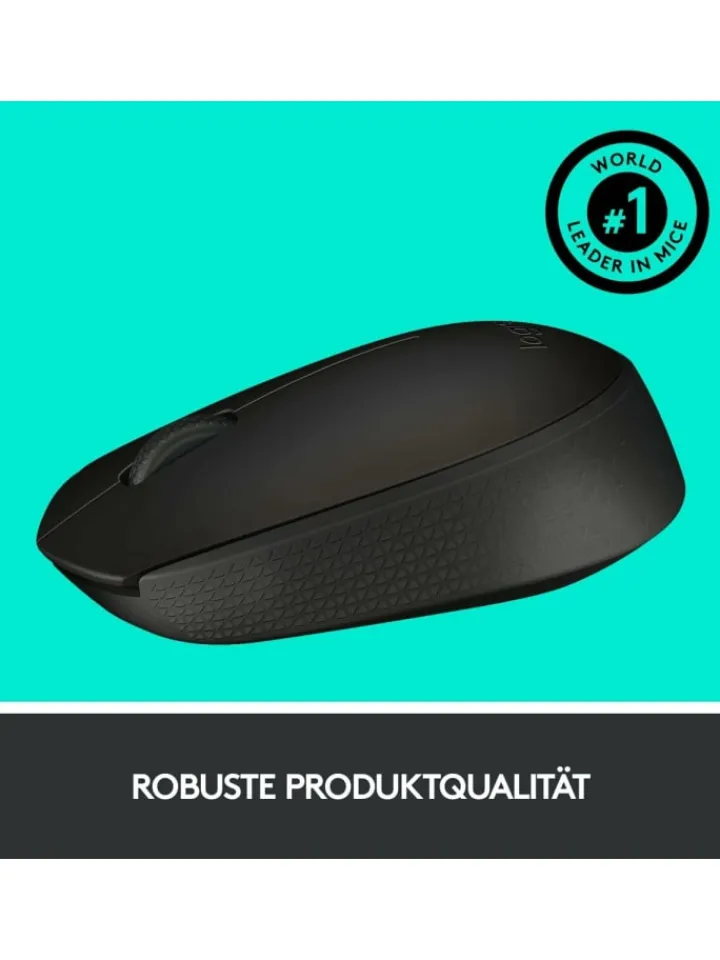 Logitech Tablets, Konsolen & Elektronisches Spielzeug<Elegante Schwarz Wireless B170 Maus – Perfekte Wahl für in Schwarz