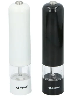 Alpina Koch- & Backutensilien|Gedeckter Tisch<Elektr. Gewürzmühle - (H)20 x Ø 5,5 cm (Überraschungsprodukt)