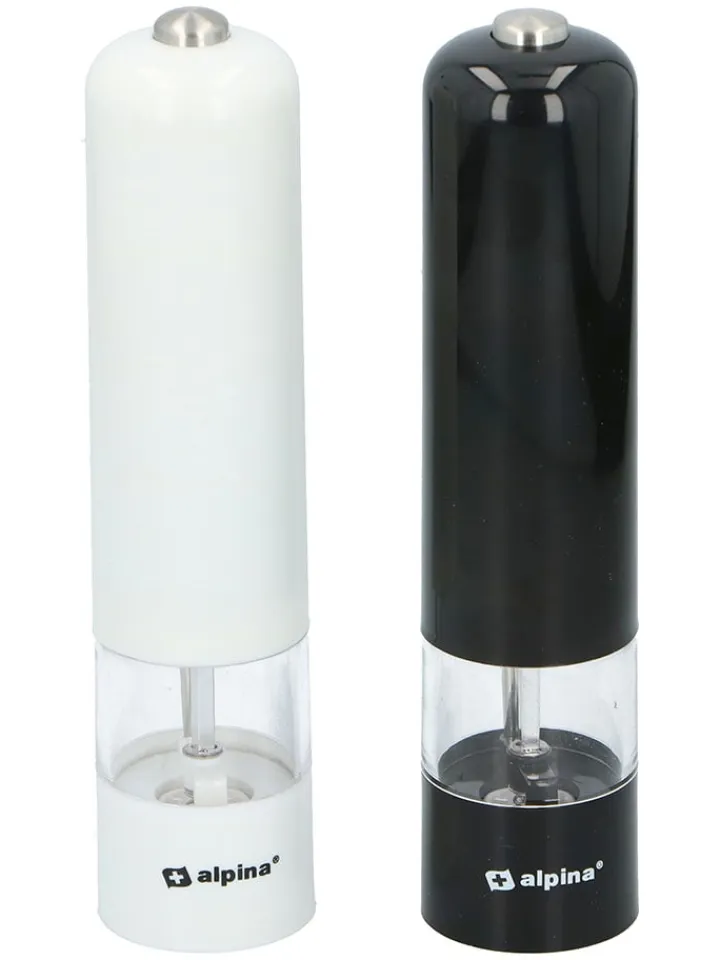 Alpina Koch- & Backutensilien|Gedeckter Tisch<Elektr. Gewürzmühle - (H)20 x Ø 5,5 cm (Überraschungsprodukt)
