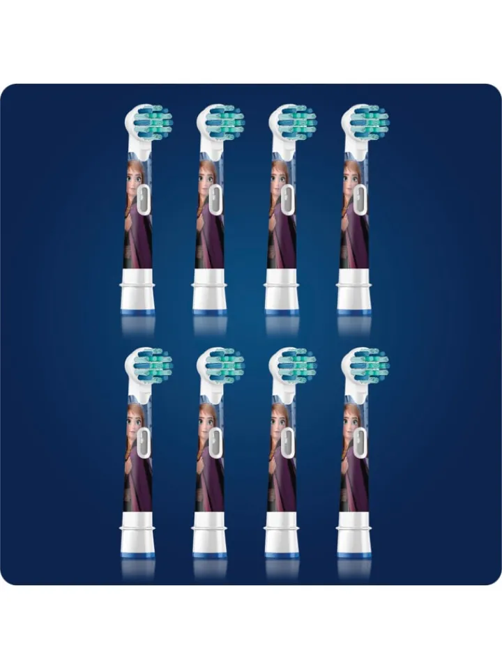 Oral-B Zahn & Mundpflege<Elektr. Kinderzahnbürste "Vitality Pro Kids Frozen" + 8 Aufsteckbürsten