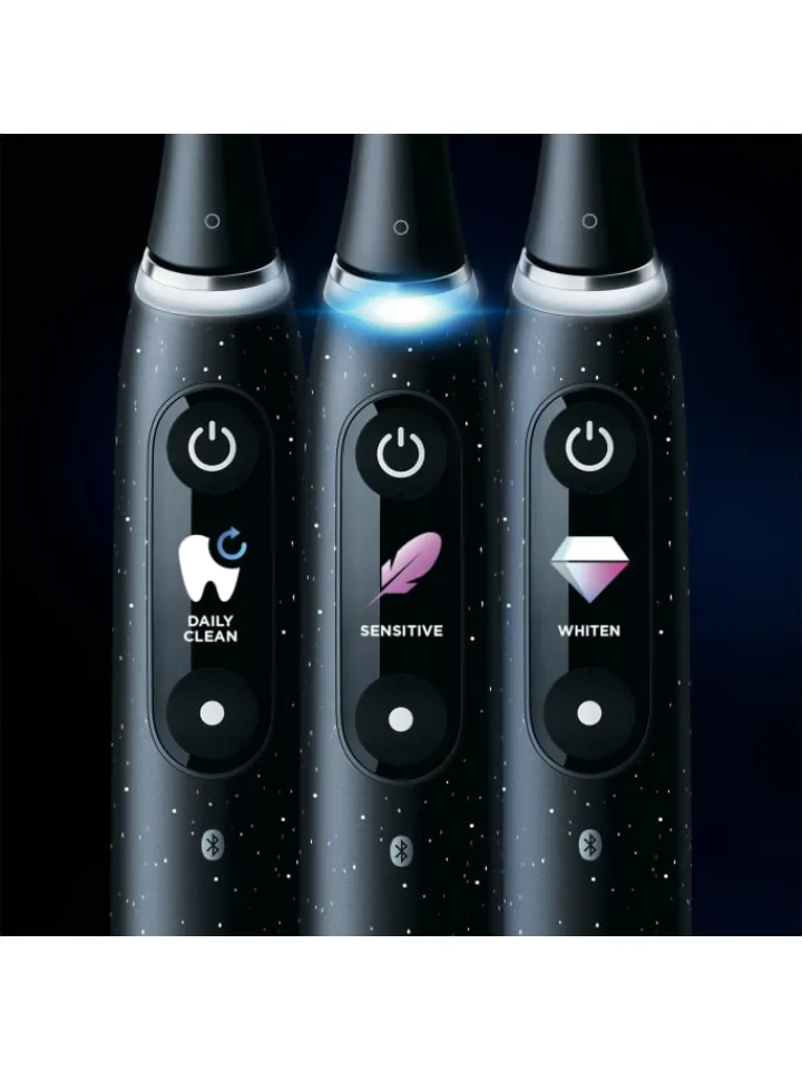 Oral-B Zahn & Mundpflege<Elektr. Zahnbürste "iO10 + LadeReiseetui" +12 Aufsteckbürsten "Sanfte Reinigung"