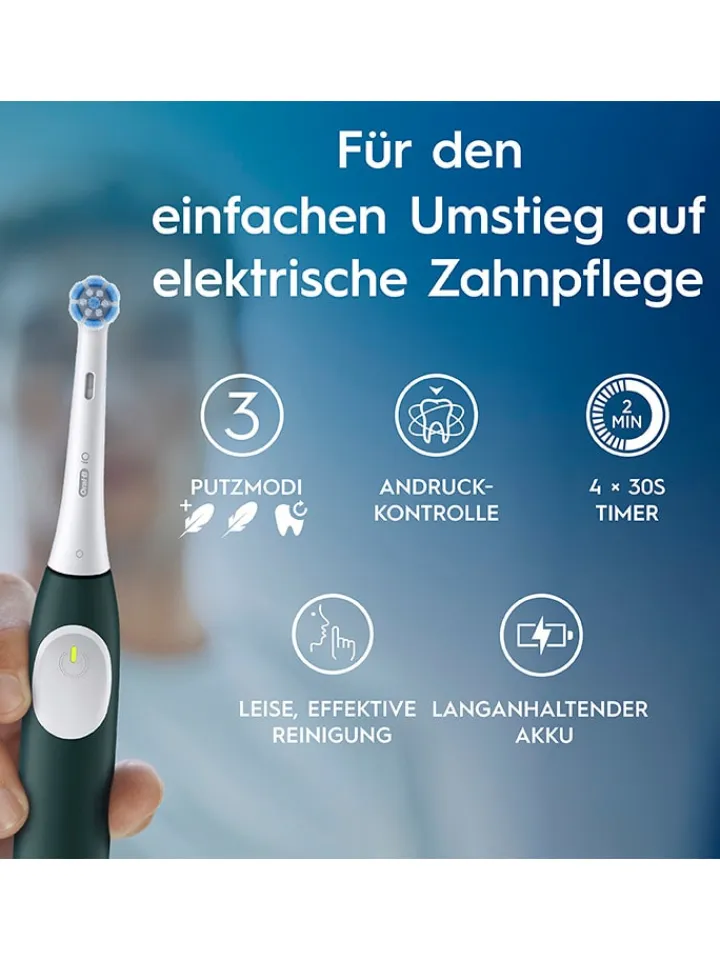 Oral-B Zahn & Mundpflege<Elektr. Zahnbürste "iO Series 2 Special Edition" in Grün