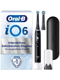 Oral-B Technik|Zahn & Mundpflege<Elektr. Zahnbürste "iO Series 6" in Schwarz