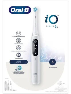 Oral-B Technik|Zahn & Mundpflege<Elektr. Zahnbürste "iO Series 6" in Weiß