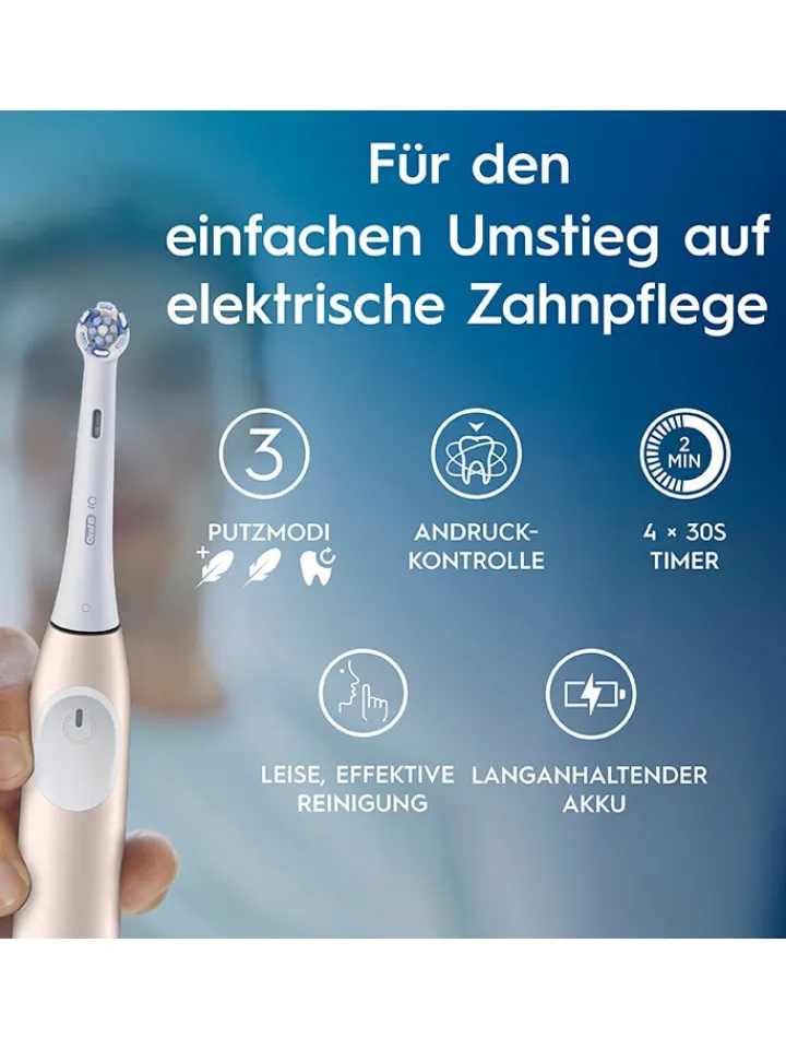 Oral-B Technik|Zahn & Mundpflege<Elektr. Zahnbürste "iO Series 2" in Rosa