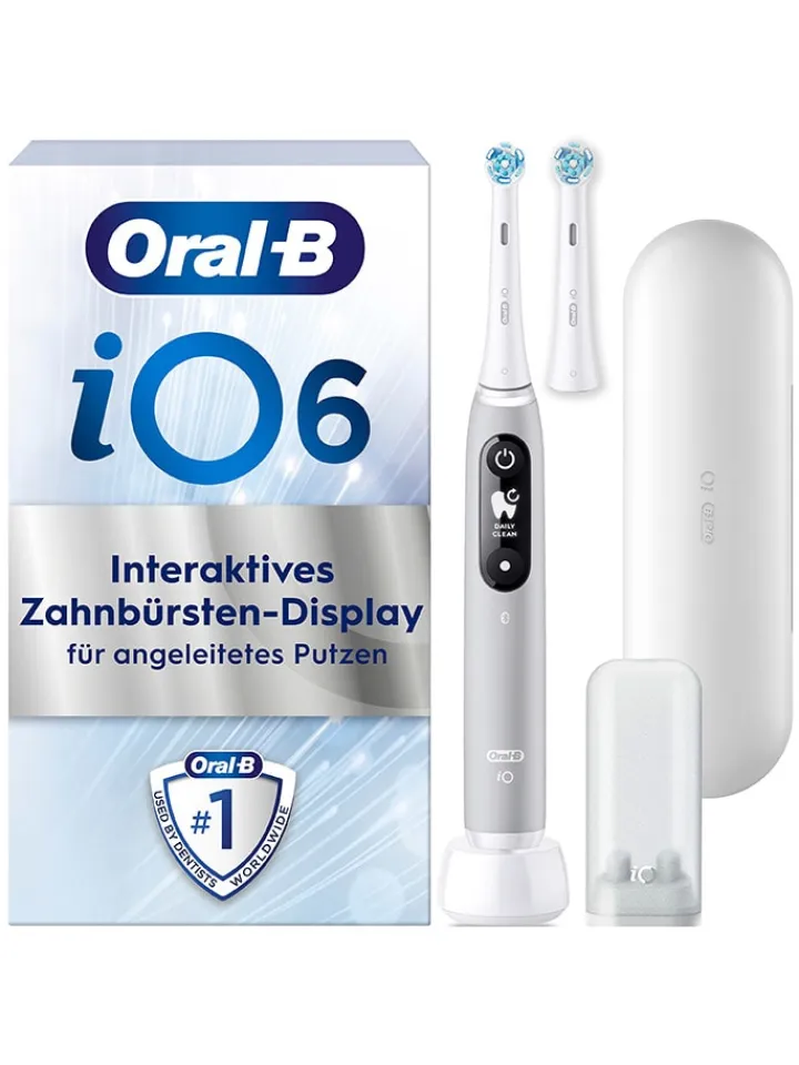 Oral-B Technik|Zahn & Mundpflege<Elektr. Zahnbürste "iO Series 6" in Hellgrau