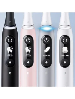 Oral-B Technik|Zahn & Mundpflege<Elektr. Zahnbürste "iO Series 6" in Hellgrau