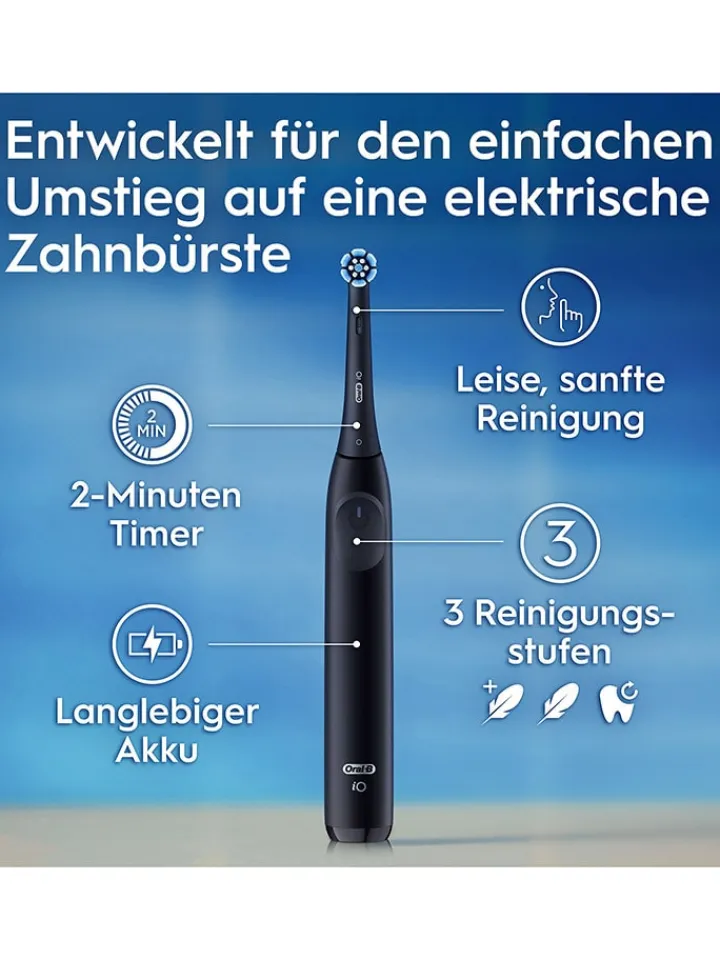 Oral-B Technik|Zahn & Mundpflege<Elektr. Zahnbürste "iO Series 2" in Schwarz