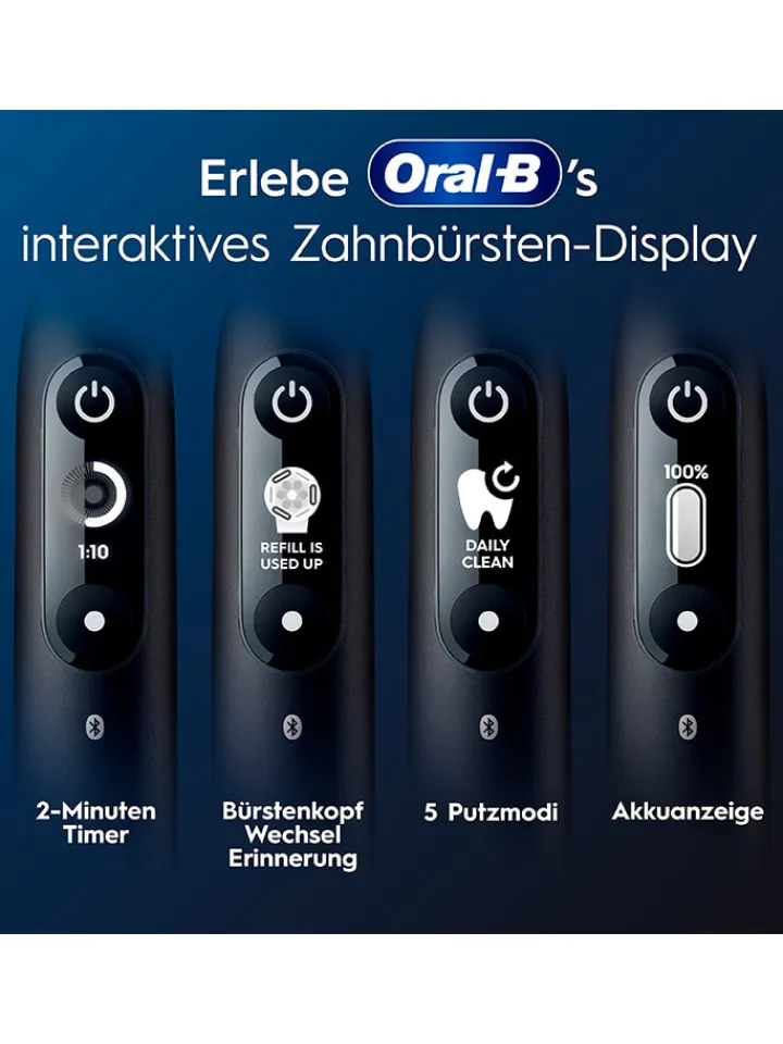 Oral-B Technik|Zahn & Mundpflege<Elektr. Zahnbürste "iO Series 6" in Schwarz