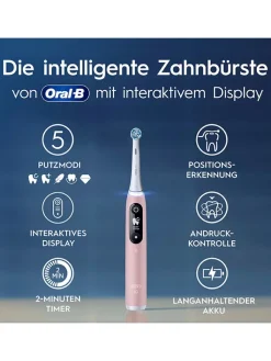 Oral-B Technik|Zahn & Mundpflege<Elektr. Zahnbürste "iO Series 6" in Rosa