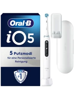 Oral-B Technik|Zahn & Mundpflege<Elektr. Zahnbürste "iO Series 5" in Weiß