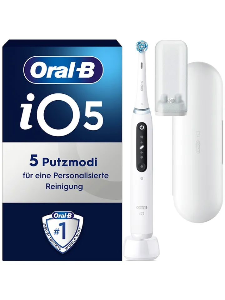 Oral-B Technik|Zahn & Mundpflege<Elektr. Zahnbürste "iO Series 5" in Weiß