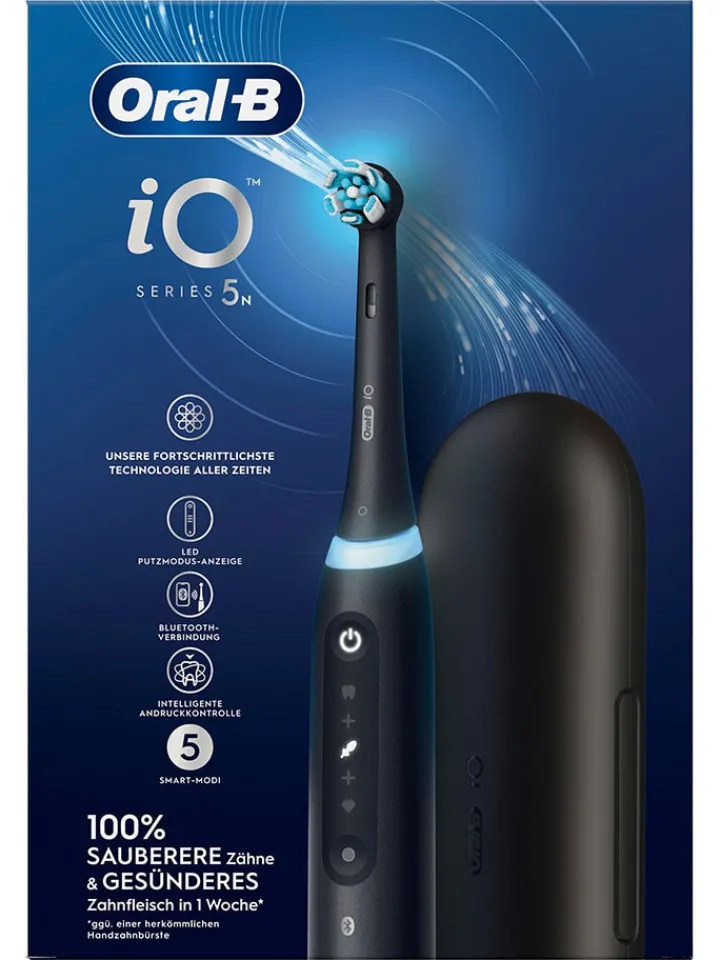 Oral-B Technik|Zahn & Mundpflege<Elektr. Zahnbürste "iO Series 5" in Schwarz