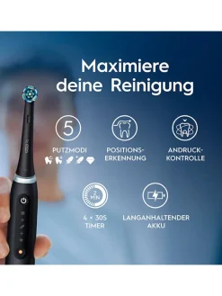 Oral-B Technik|Zahn & Mundpflege<Elektr. Zahnbürste "iO Series 5" in Schwarz