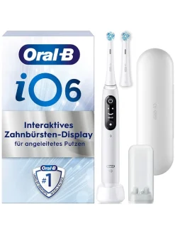 Oral-B Technik|Zahn & Mundpflege<Elektr. Zahnbürste "iO Series 6" in Weiß