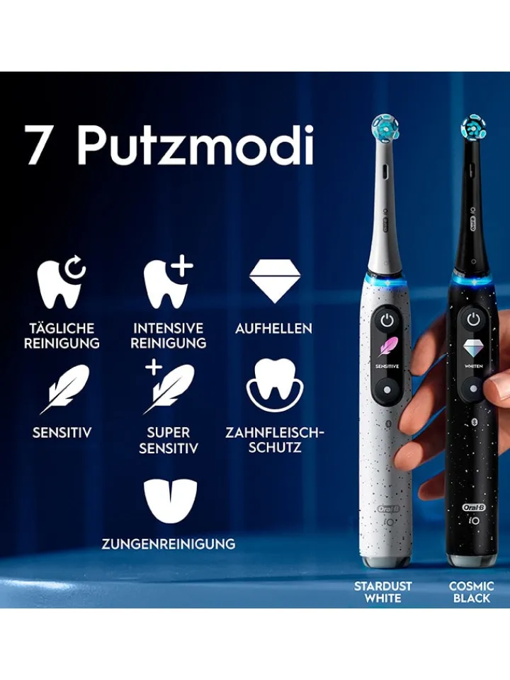 Oral-B Technik|Zahn & Mundpflege<Elektr. Zahnbürste "iO Series 10" in Schwarz