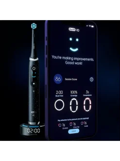 Oral-B Technik|Zahn & Mundpflege<Elektr. Zahnbürste "iO Series 10" in Schwarz