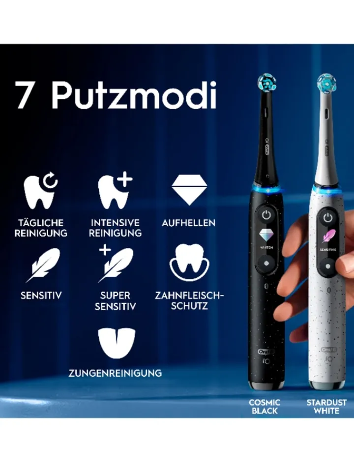 Oral-B Zahn & Mundpflege<Elektr. Zahnbürste "iO Series 10" in Weiß