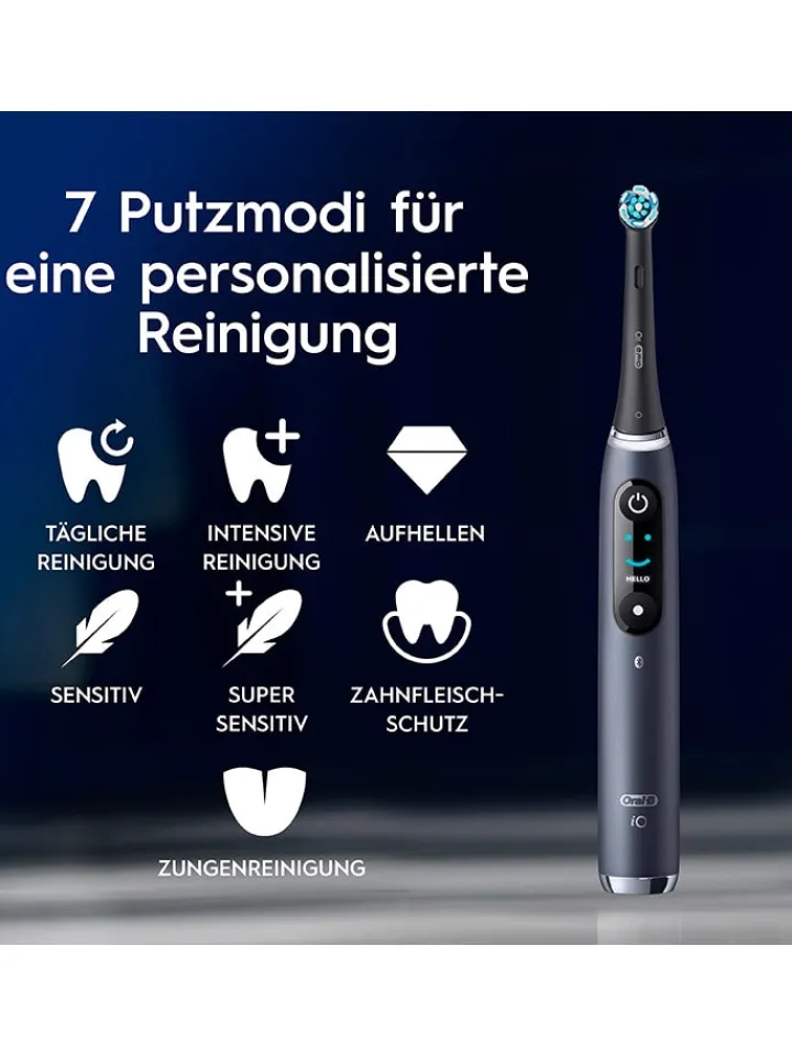 Oral-B Technik|Zahn & Mundpflege<Elektr. Zahnbürste "iO Series 9" in Schwarz