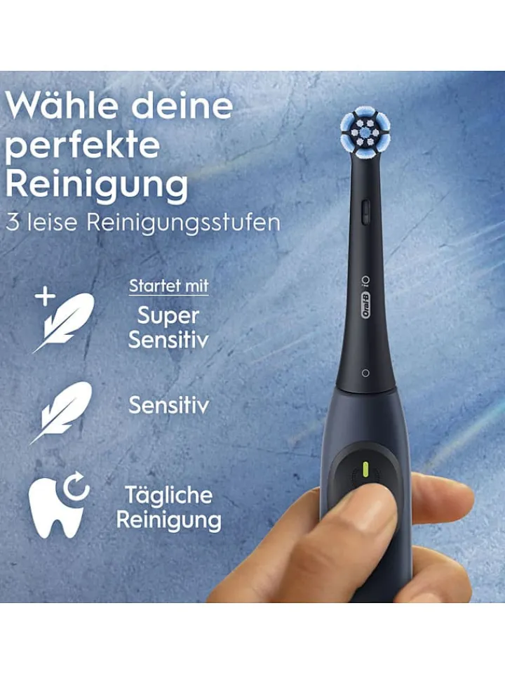 Oral-B Technik|Zahn & Mundpflege<Elektr. Zahnbürste "iO Series 2" in Dunkelblau
