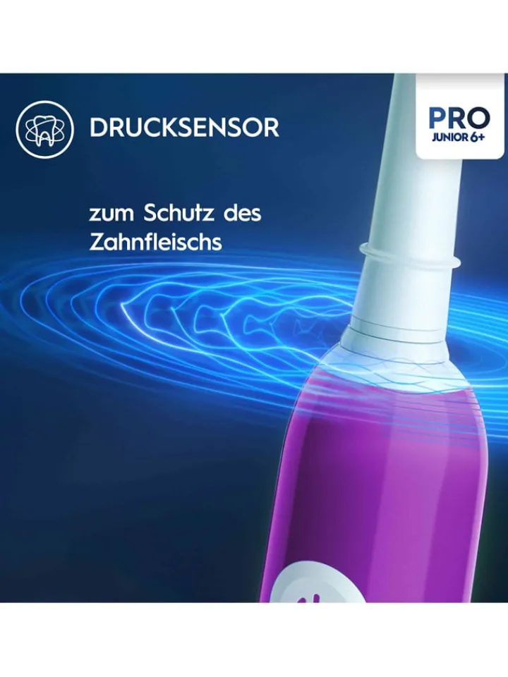 Oral-B Technik|Zahn & Mundpflege<Elektr. Zahnbürste "Junior Base" in Lila