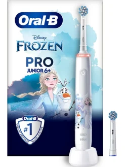 Oral-B Technik|Zahn & Mundpflege<Elektr. Zahnbürste "Junior Pro Frozen" in Weiß