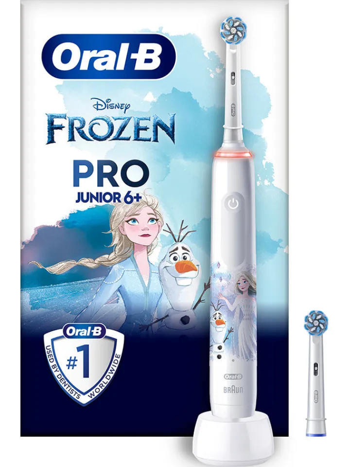 Oral-B Technik|Zahn & Mundpflege<Elektr. Zahnbürste "Junior Pro Frozen" in Weiß