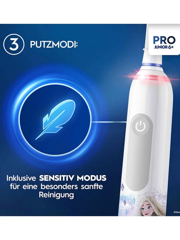 Oral-B Technik|Zahn & Mundpflege<Elektr. Zahnbürste "Junior Pro Frozen" in Weiß