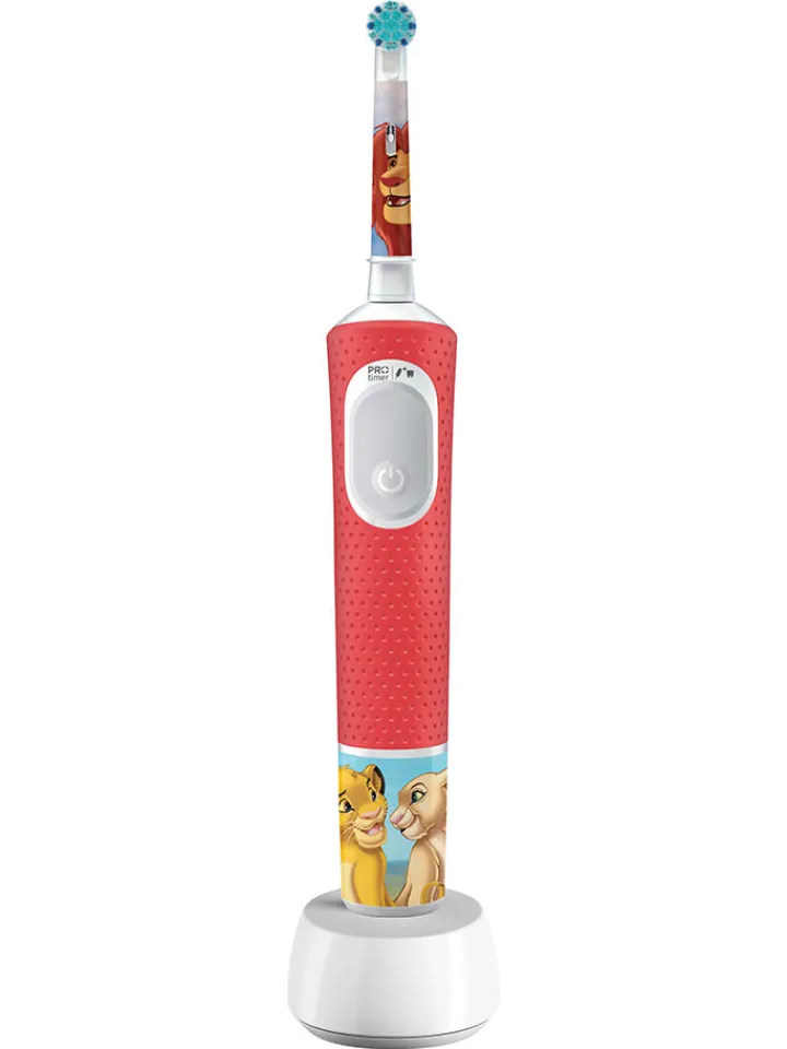 Oral-B Technik|Zahn & Mundpflege<Elektr. Zahnbürste "Vitality Pro 103 König der Löwen" in Rot