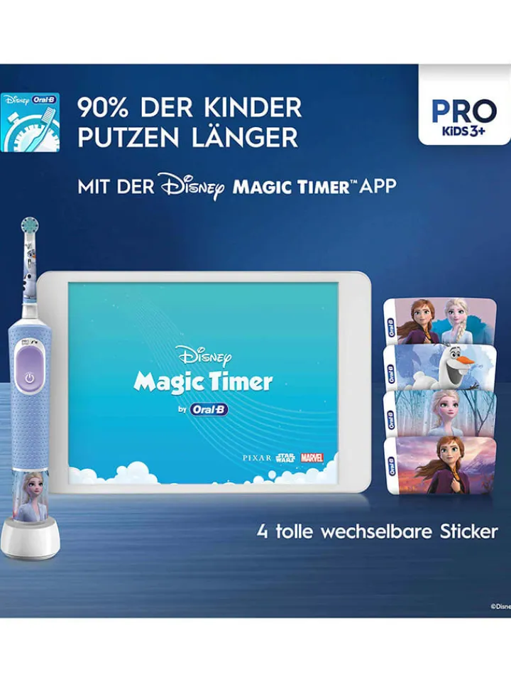 Oral-B Technik|Zahn & Mundpflege<Elektr. Zahnbürste "Vitality Pro 103 Frozen" in Hellblau