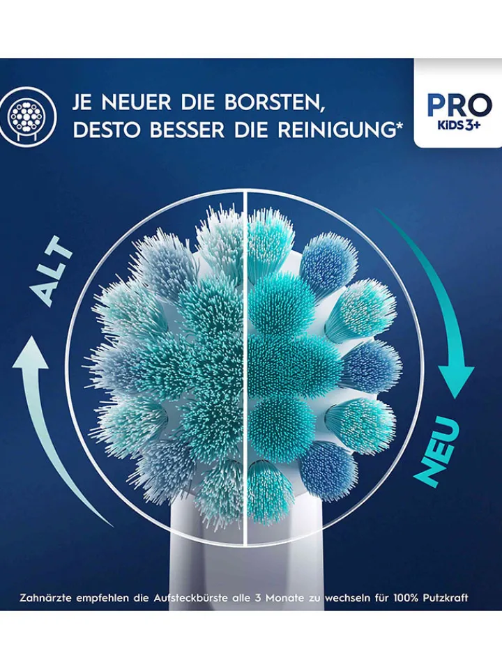 Oral-B Technik|Zahn & Mundpflege<Elektr. Zahnbürste "Vitality Pro 103 Frozen" in Hellblau