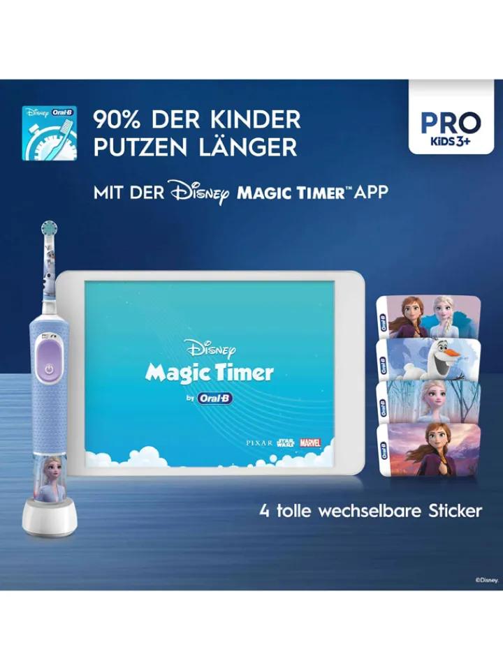 Oral-B Technik|Zahn & Mundpflege<Elektr. Zahnbürste "Vitality Pro 103 Frozen" in Hellblau