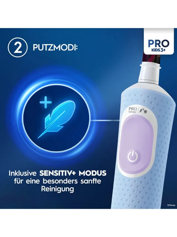 Oral-B Technik|Zahn & Mundpflege<Elektr. Zahnbürste "Vitality Pro 103 Frozen" in Hellblau