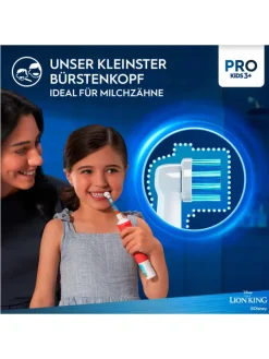 Oral-B Zahn & Mundpflege<Elektrische Kinderzahnbürste "Vitality Pro Kids König der Löwen"+ Reiseetui