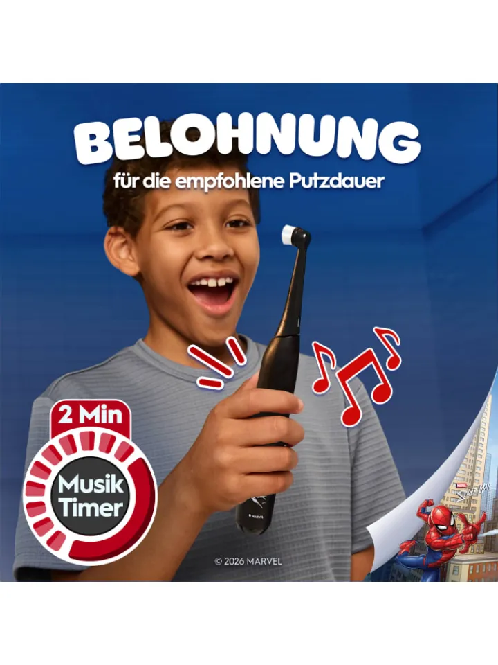 Oral-B Zahn & Mundpflege<Elektrische Kinderzahnbürste "iO Kids 6 Spiderman"