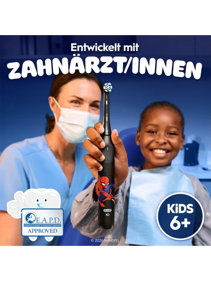 Oral-B Zahn & Mundpflege<Elektrische Kinderzahnbürste "iO Kids 6 Spiderman"