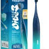 happybrush Zahn & Mundpflege<Elektrische Zahnbürste "Eco V3 Aurora" in Dunkelblau/ Türkis