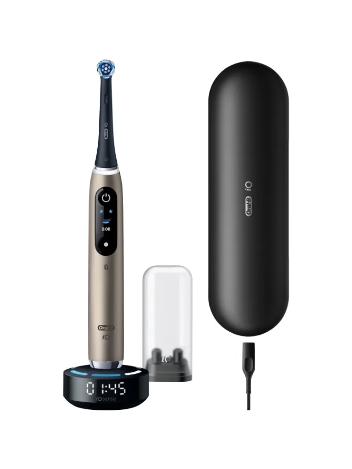 Oral-B Zahn & Mundpflege<Elektrische Zahnbürste "iO 10 + Reiseetui Lunar" in Gold